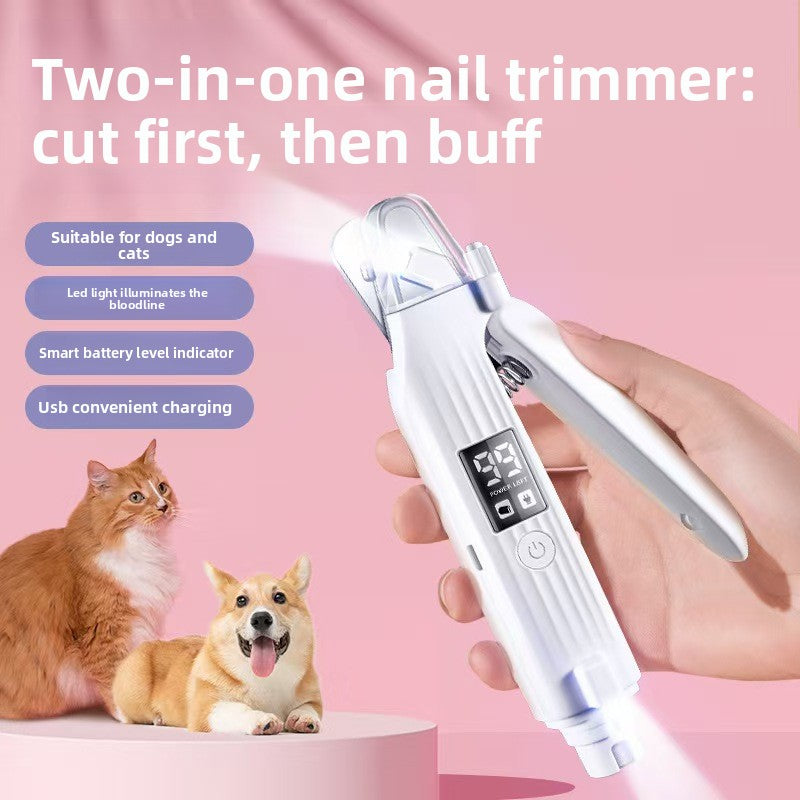 The 2 in 1 Nail Trimmer and Grinder