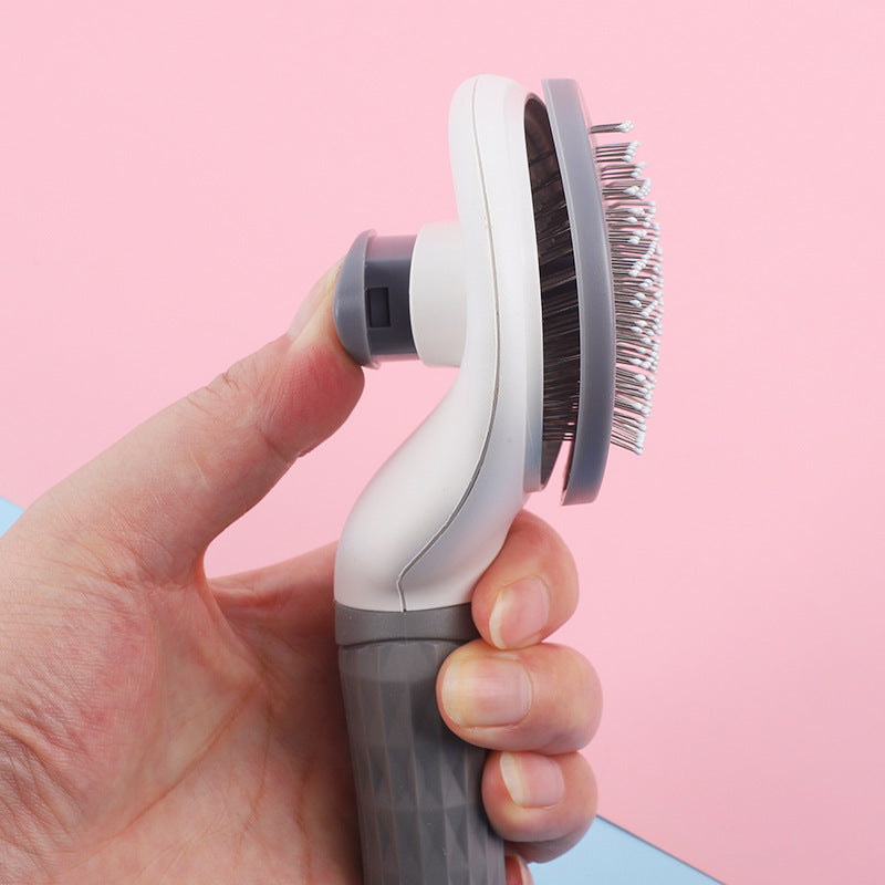 The Self Cleaning Pet Grooming Brush