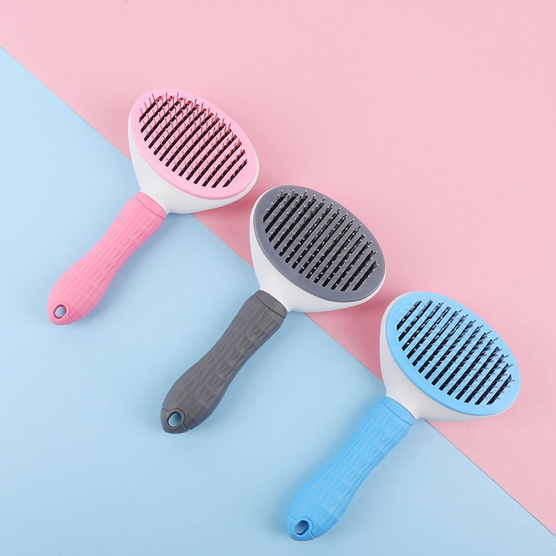 The Self Cleaning Pet Grooming Brush