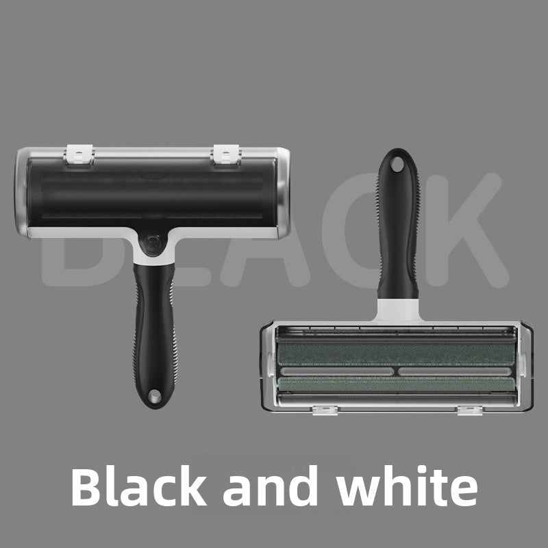 Pet hair roller brush