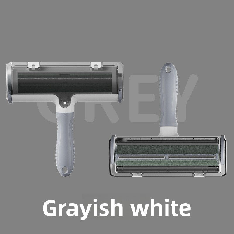 Pet hair roller brush