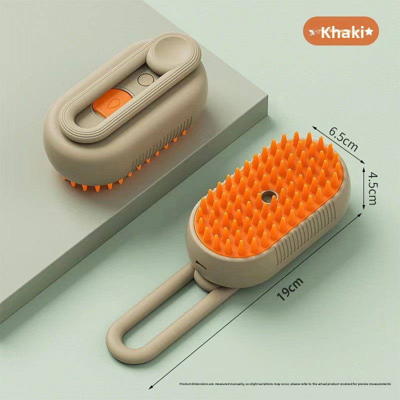 The Steamy Pet Grooming Brush